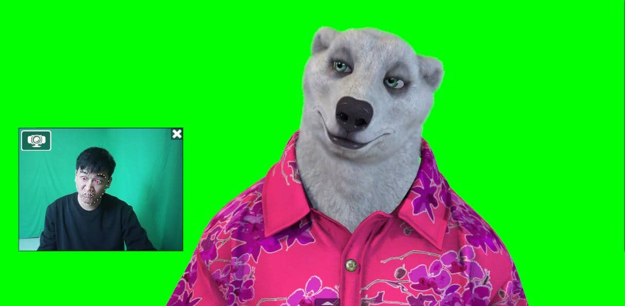 实时直播换脸卡通形象出镜，卡通形象面部捕捉(软件＋教程)-思维屋-分享无限项目创意